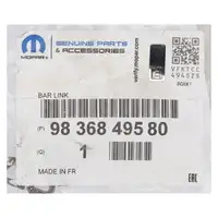 ORIGINAL Peugeot Opel MOPAR Koppelstange Corsa F 208 2 Elektro vorne links 9836849580