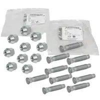 10x ORIGINAL Opel Stehbolzen + Radmutter M12x1,5 Astra J Cascada Mokka / X Zafira C