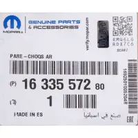 ORIGINAL PSA MOPAR Bumper Rear bumper Berlingo Combo E Partner rear 1633557280