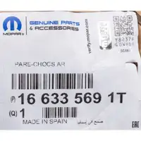 ORIGINAL Opel MOPAR Sto&szlig;stange Hecksto&szlig;stange Corsa F hinten 166335691T