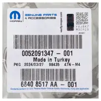 ORIGINAL Fiat Schlauch Kurbelgeh&auml;useentl&uuml;ftung 500L 351 352 500X 334 Tipo 1.4/1.6 52091347