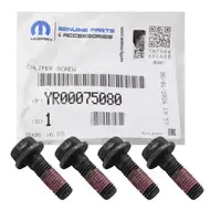 4x ORIIGNAL Opel MOPAR Schraube Bremstr&auml;ger Halter Insignia B RPO J17 J61 vorne YR00075080