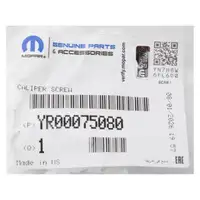 4x ORIIGNAL Opel MOPAR Schraube Bremstr&auml;ger Halter Insignia B RPO J17 J61 vorne YR00075080