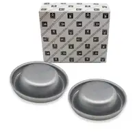 2x ORIGINAL PSA Schutzdeckel Radnabe Berlingo C2 C3 207 307 308 I Partner hinten 3740.46