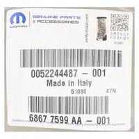 ORIGINAL Fiat PSA MOPAR T&uuml;rdichtung Fahrert&uuml;r Ducato 250 Boxer vorne links 52244487