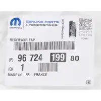 ORIGINAL Citroen Peugeot Tank Kraftstoffadditiv Kraftstofftank 9672419980