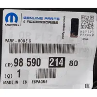 ORIGINAL Opel MOPAR Kotfl&uuml;gelverkleidung Radhaus Corsa F vorne links 9859021480