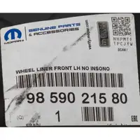 ORIGINAL Opel MOPAR fender liner, wheel arch, Corsa F, front left, 9859021580