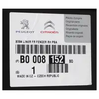 ORIGINAL Citroen Peugeot fender trim C1 II 108 front right B000815280