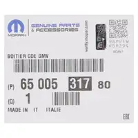 ORIGINAL Citroen MOPAR Resistor Cooling Fan Motor C2 C3 1 2 C5 3 DS3 6500531780