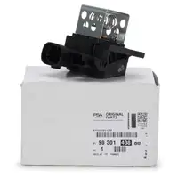 ORIGINAL Citroen Peugeot control unit resistor for radiator fan motor 9830143880