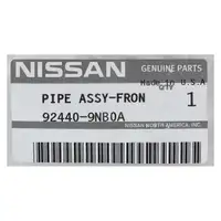 ORIGINAL Nissan Hochdruckleitung K&auml;ltemittel Klimaanlage Pathfinder 3 R51 92440-9NB0A