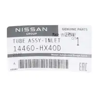 ORIGINAL Nissan charge air hose intake hose + pressure sensor Qashqai 2 1.6 dCi 14460HX40D