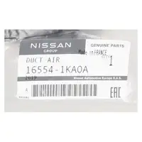 ORIGINAL Nissan Ansaugschlauch Luftrohr Luftf&uuml;hrung Juke F15 1.6i 16554-1KA0A