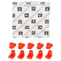 10x ORIGINAL PSA OPEL Clips Befestigungsclips Astra Insignia Vectra Zafira 24449408
