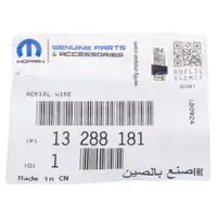 ORIGINAL Opel MOPAR Antenne Dachantenne Adam Astra J Mokka / X Zafira Tourer C 13288181