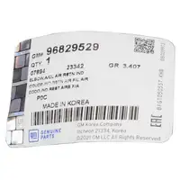 ORIGINAL Opel intake hose air hose Antara A 2.4 96829529