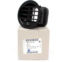 ORIGINAL Opel PIANO SCHWARZ Luftd&uuml;se L&uuml;ftungsd&uuml;se Adam Corsa D 2201099 / 13417363