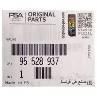ORIGINAL PSA Opel AGR Ventil Abgasr&uuml;ckf&uuml;hrung Vivaro C 1.6 CDTI 95528937