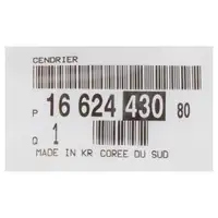 ORIGINAL Opel Aschenbecher M&uuml;lleimer mit Deckel Schwarz Chrom Astra L Vivaro C 1662443080