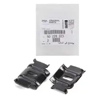 2x ORIGINAL PSA Opel Batterieaufnahme Halteblech Astra G H Corsa C D Zafira B 90228223