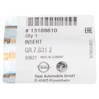 ORIGINAL Opel Sto&szlig;stangenleiste Zierleiste Blende Zafira B vorne rechts 13188610