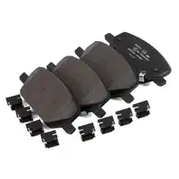 ORIGINAL Opel MOPAR brake pads Insignia B J17 J61 from vehicle identification number M1000001 front 1684934580