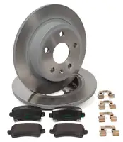 ORIGINAL Opel Bremsscheiben + Bremsbel&auml;ge Insignia A 16 Zoll POC J60 hinten 1680581580