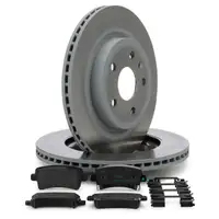 ORIGINAL GM Opel brake discs + pads INSIGNIA A 17/18 inch rear 95516092