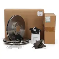 ORIGINAL Opel Brake Kit Brake Discs + Brake Pads Meriva B Front 1515082