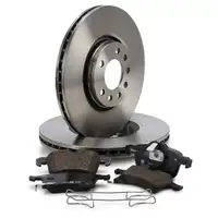 ORIGINAL GM Opel brake discs + brake pads Meriva B front 1680581880