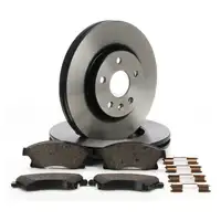 ORIGINAL PSA Opel Bremsscheiben + Bel&auml;ge Astra J POC J67 vorne 1680581980