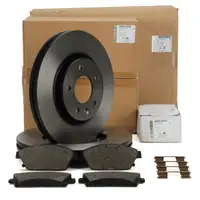 ORIGINAL PSA Opel brake discs + pads Astra J Zafira C POC J60 front 1680582080