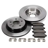 ORIGINAL Opel brake discs + pads Astra J 15 inch Mokka / X rear 1680582280