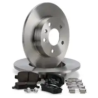 ORIGINAL PSA Opel brake discs + pads Astra G H Zafira A B rear 1680584480