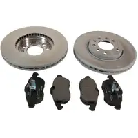 ORIGINAL GM Opel Bremsen Kit Bremsscheiben + Bremsbel&auml;ge Signum Vectra C vorne