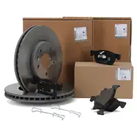 ORIGINAL Opel Bremsen Kit Bremsscheiben + Bremsbel&auml;ge Astra K 15 Zoll POC J67 vorne