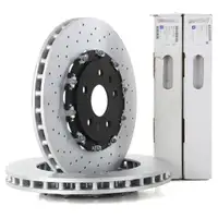 ORIGINAL Opel brake disc set Insignia A 2.8 V6 Turbo 4x4 OPC front 13476989