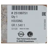 ORIGINAL Opel &Ouml;lfiltergeh&auml;use &Ouml;lfilterbock &Ouml;lk&uuml;hler + &Ouml;lfilter Astra 1.6 1.8 25199751