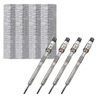 4x ORIGINAL Opel MOPAR Gl&uuml;hkerze Movano B X62 2.3 CDTI 95529332