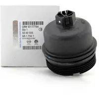ORIGINAL Opel oil filter cover Oil filter housing Astra H Corsa C D Meriva A 1.3 CDTI 5650505