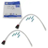 2x ORIGINAL PSA Opel cable repair kit, wiring harness connector, rear light, Astra K 19371211