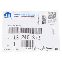 ORIGINAL Opel MOPAR ABS wheel speed sensor ABS sensor Astra H Zafira B front 13240812