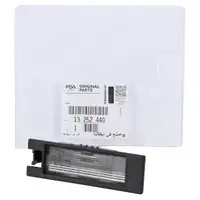 ORIGINAL Opel license plate light Zafira B 1223524 / 13252440