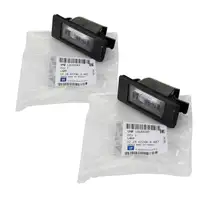 2x ORIGINAL Opel license plate light ASTRA J Sports Tourer ZAFIRA C 13590043