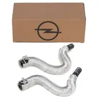 2x ORIGINAL Opel MOPAR radiator hose Insignia A 2.8 V6 Turbo / OPC 260/325 hp