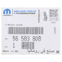 ORIGINAL Opel MOPAR K&uuml;hlerschlauch Corsa D E Meriva B Insignia A Astra J Adam 1.4 55583808