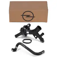 ORIGINAL Opel Wasserflansch + Sensor + Kühlerschlauch Mokka / X (J13) 1.4 / LPG 140 PS