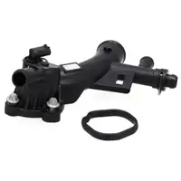 ORIGINAL Opel Wasserflansch + 3L Frostschutz DEX-COOL Astra J Corsa D E Zafira C 1.4