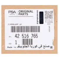 ORIGINAL GM Opel XENON headlight Mokka / Mokka X J13 left 42516765